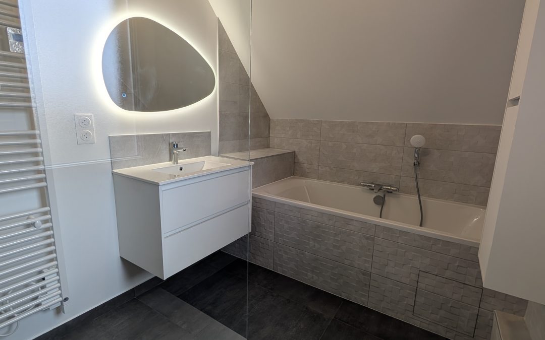 Rénovation complète de salle de bain à Orléans – Transformation clé en main