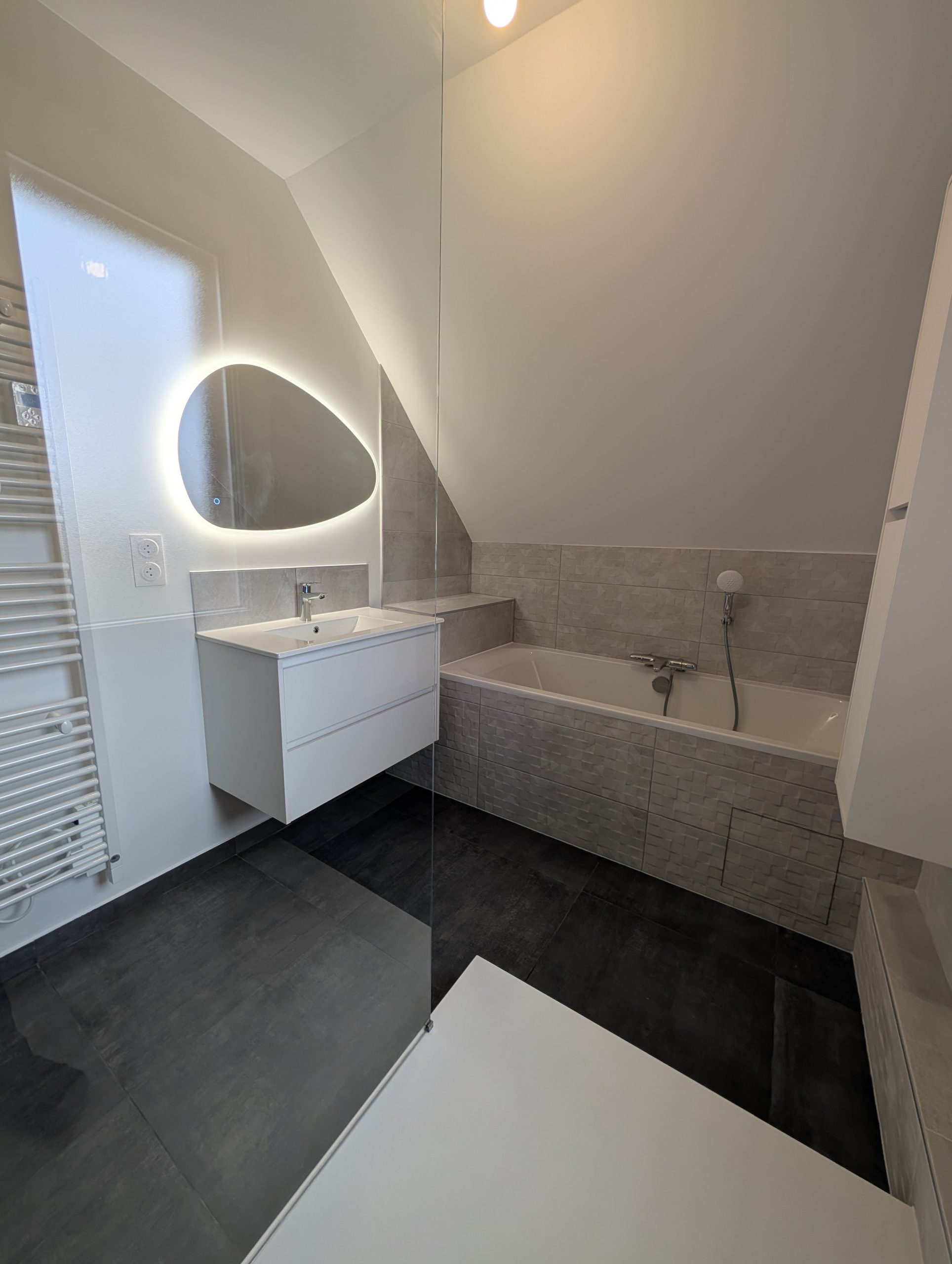 Rénovation salle de bain apres